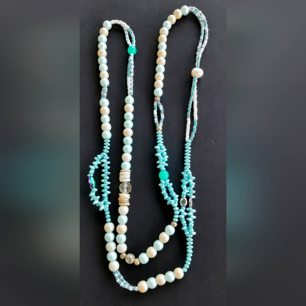 Necklace Extra Long Stretch
